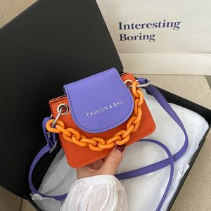 Hbp messenger çanta gerçek deri büyük kadın çanta baskı kotları çanta lady cüzdan omuz crossbody akşam çanta zinciri 20cm halka