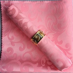 Wedding Decorations Polyester 48cm Square Table Cloth Napkins For Wedding Birthday Decoration Colored Napkin Fabric Embroidered