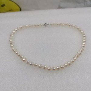 Chokers Wholesale 10 Strands White Freshwater Pearl Necklace 16 