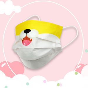 Disponibel mask målning katt djur rolig gris näsmask skriva ut sött smiley ansikte dammtäta och anti-smog masker