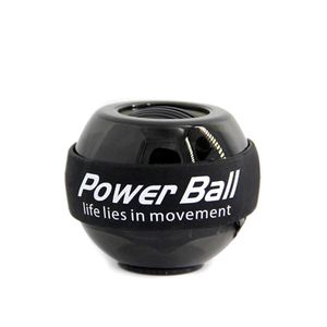 Wholesale wrist gyro resale online - gym equipment Rainbow LED Muscle Power Ball Wrist Trainer Relax Gyroscope PowerBall Gyro Arm Exerciser Strengthener Fitness Equipm217Q
