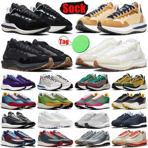 sacai x Nike LDV Waffle shoes Sacais VaporWaffle Pegasus Running Shoes Mens Womens Bright Citron Nylon White Black NYC Pigeon Fragment Chunky Dunky LDV Trainers Men Sports Sneakers