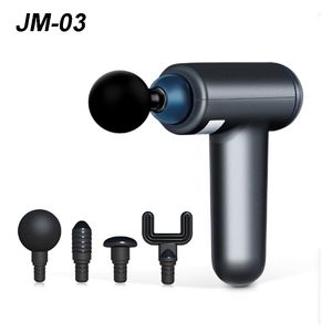 JM-03 Fascia Gun Body Muscle Therapy Full Body Massager Touch Screen Fascias Massage Guns Relax Warp Film Impact Deep