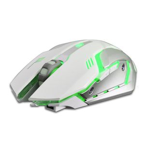 Original Authentische KOSTENLOSE WOLF X7 Wireless Gaming Mäuse 7 Farben LED Hintergrundbeleuchtung 2,4 GHz Optische Gaming Maus Für Windows XP/Vista/7/8/10/OSX Dropshipping