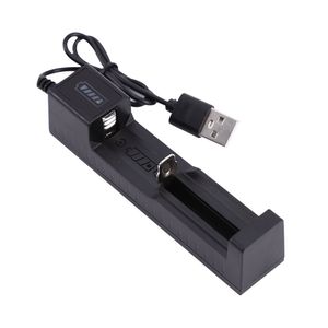 Carregador de bateria universal 18650 Smart USB Chargering for Rechargable Lithium Li-Ion 18650 26650 14500 17670