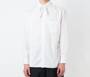 S-6XL / Летняя мужская мода персонализированная настройка большого размера литературный винтажный галстук со с длинным рукавом рубашка с длинным рукавом повседневная рубашка