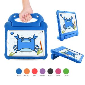 Eva Stand Stand Shockproof Kids for iPad Pro 11 7 iPad 7th Generation Cover Air 3 10.5 Mini 6 1/2/3/4/5