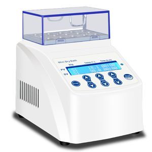 Skönhetsartiklar värmare gel tillverkning maskin 100v-240v prp ppp laboratorium digital mini bänk topp teströr torrt bad inkubatorblock