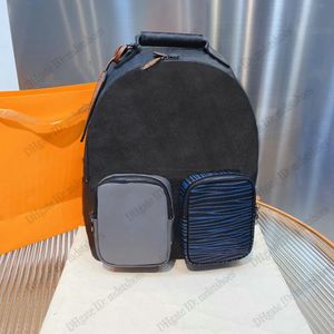 Wholesale vintage satchel backpack for sale - Group buy Multipocket Backpack M57841 Designers Large Capacity College Bag Gradient Monograms Unisex Stylish City knapsack Double Front Zip Pocket Luxurys Bag
