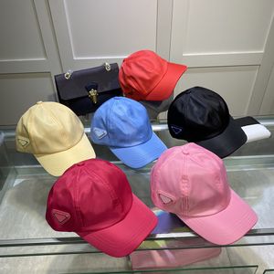 Ball Caps Designer 2023 Ball Cap Casquette Dome Bucket Hats Classic Hat Lettera 6 Color for Man Woman Top Quality