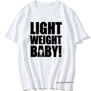 Light Weight Baby Letters Tryckt T Shirts Men Cotton Short Sleeve Mens T-Shirt Casual O Neck Fitness Tops Tees 220520