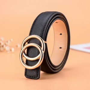 Belts High Quality Children Black Leather For Boys Girls Kids Casual Pu Waist Strap Belt Waistband Jeans Pants Trousers