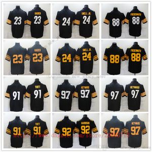 Jerseys de uso de futebol universitário de filme costurou 23 Joehaden 24 Bennysnelljr 88 Patfreiermuth 91 Stephontuitt 97 Cameronhewward Breathable Sport High Quality Man