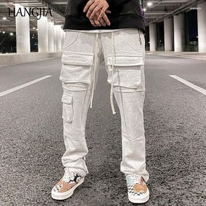 Pantaloni da uomo Urban Mens Streetwear Cavallo basso Pantaloni sportivi cargo Hip Hop Soild Color Harem Sweat Uomo Donna Baggy Joggers Autunno Inverno Drak22