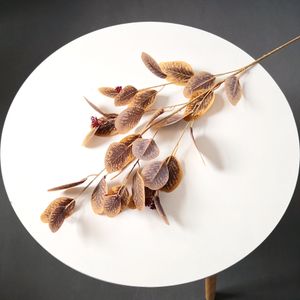 Wedding Decorative Flowers & Wreaths Colorful Eucalyptus Leaves For Home office Decoration