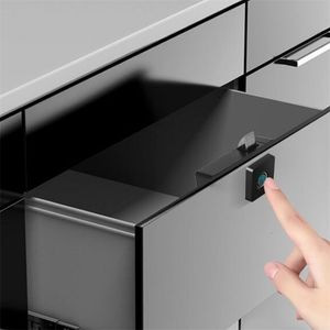 Intelligent Electronic File Cabinet Lock shoe Storage letter box Fingerprint Lock Cabinet Door Fingerprint Lock Furniture 201013