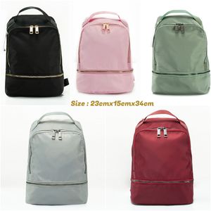 LL-SJ1 Brand Women Backpacks Students Laptop Bag Gym Excerise Bags Knapsack Casual Travel Boys Girls Outdoor Backpack