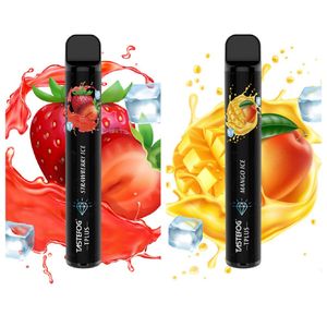 Puff 800 Tek Kullanımlık Vape Pod Pen TPD Onaylı Tastefog Toptan 11 Meyve Teşerleri Elf Vapes İngilizce İspanyol Paketi Özelleştir