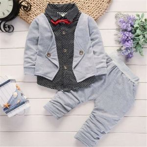 Toddler Kids Neonati Vestiti Set Top a maniche lunghe T-shirt + Pantaloni 2 pezzi Abiti Outfit Abbigliamento per bambini in cotone per bambini