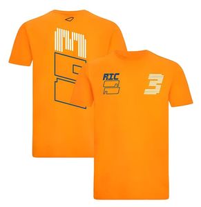 f1 T-shirt short-sleeved team joint top men's round neck racing suit summer same style quick-drying T-shirt can be customized