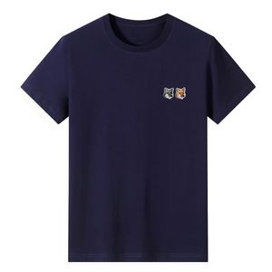T-shirt da uomo casual in cotone di alta qualità, tendenza, marca, Maison, ricamo, estate, uomo, manica corta, top Tee 220627