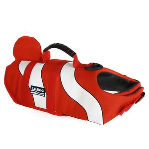 調整可能なペットドッグスイミングライフジャケットサメペットジャケット水泳服エイドフロートベストライフセーバーエイド犬ライフベスト210401