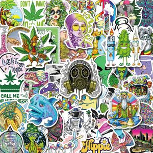 New Waterproof 10/30/50PCS Funny Characters Leaves Weed Smoking Graffiti Stickers Laptop Guitar Phone Luggage Car Cool Sticker Decal sticker