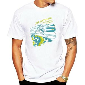 Men's T-Shirts Vtg Joe Satriani Silver Surfer Surfing With Alien T Shirt Reprint S 3XL Casual Plus Size Vintage Hip Hop Style Tops Tee