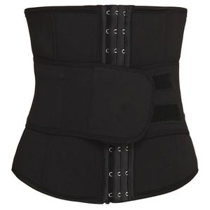 Träning Bastu Sweat Girdle Neopren Midja Trainer Korsett Underbust Slim Train Belts Hook Closure + Fixed Strap Abdomen Tummy Shapewear Body Shapers