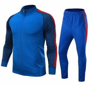 Män som springer jacka passar sport långa ärmar sätter gym fotboll basketbanor träning byxor kör jogging jackor kläder w220418