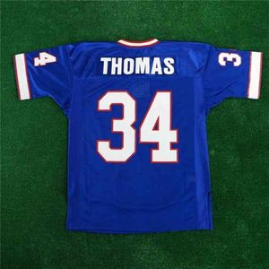 UF Chen37 Nadir Futbol Forması Erkekler Gençlik Kadın Vintage Thurman Thomas 1994 Formalar Beden S-5XL Özel herhangi bir isim veya numara