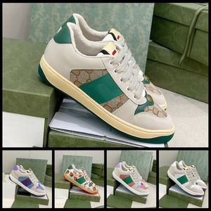 Italien Luxury Sneakers Designer Casual Shoes Brand Sneaker Man Woman Trainer Real Leather Running Shoes Ace Boots av Shoebrand S137 10