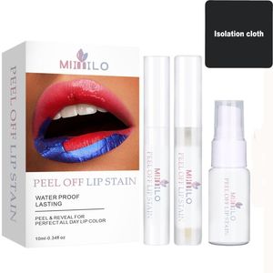 Lip Gloss Wonder Liquid Blading Peel & Reveal Color Kit Amazing Off Lipstick Long Lasting Tear Stain KitLipLip