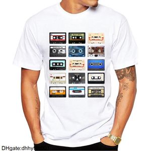 Camisetas para hombres Hipster Fashion Music Classic Men estampado Camiseta Camiseta de manga corta camisetas