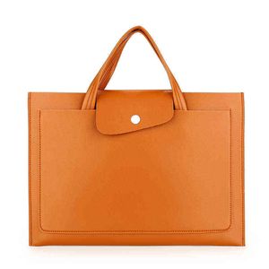Leisure Simple Portcase Fashion Business Computer Bag One Shoulder Multiple Handbag Bag 220718