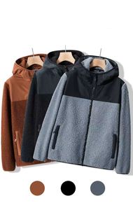 디자이너 재킷 후 까마귀 의류 지퍼 재킷 스트리트 스트리트 커플 스웨트 셔츠 가죽 기술 양털
