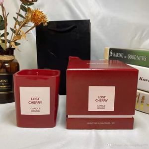 Nice Smell Incense Scented Candle Lost Cherry Bougie Height in Hauteur cm Brand Designer Candles Fragrance Fast Delivery