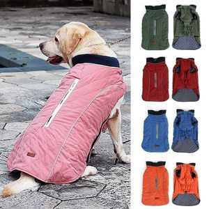 Jaquetas refletivas para casaco de cães de estimação para grandes roupas de inverno, roupas de cachorro, roupas de cachorrinho de cachorro, roupas Golden Retriever Y200917