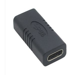 Tip C Konnektör Kadın-Kadın Dönüştüricisi USB-C Şarj Adaptörü Telefon Tabletleri için Tip-C Uzantı Adaptörü