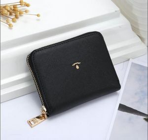 高品質の有名なデザイナークレジットカードホルダー2022女性古典的な短い財布シングルジッパー財布マネーコインバッグロングビジネス