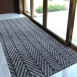 Carpets Long Kitchen Mat Thin Anti Slip Striped Waterproof Oilproof Area Rugs Mall Door Floor Mats Can Be Cut Entrance DoormatCarpets