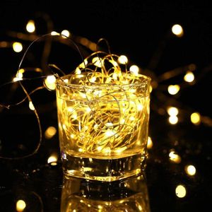 Struny USB LED String Light Uroczysty Wystrój Wodoodporna Drut Miedziany Elastyczna Fairy Vintage Cover Bulb Guard Lampa Wisiorek