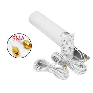 4G Omni-Directional Antenna 3G LTE Outdoor Fixed Mount Antenna SMA for Cellphone Cellular LTE Router Modem Gateway
