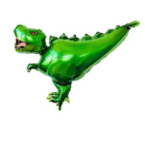 50ピースミニ恐竜フォイルバルーン男の子動物風船子供恐竜誕生日パーティージュラ紀飾りバルーン114 E3