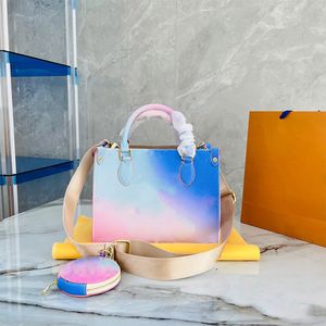 新しいOnthego Spring Designer Tote Bag Women Handbags Small Onthego Shoulder Crossbody LuxurysファッションVavinストラップバッグ財布