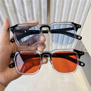 Novos óculos de sol moda homens e mulheres pulando di hip hop casal óculos super fogo óculos de sol retrô Y220317