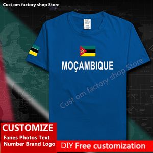 Mozambik pamuk tişört özel forma hayranları diy isim numarası marka cadde moda hip hop gevşek tişört 220616