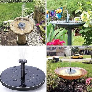 Solar Fountain Water Pump For Garden Pool Pond Watering Outdoor Panel Pumps Kit