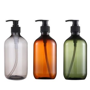 Storage Bottles & Jars 3pcs/set Soap Dispenser Lotion Shampoo Shower Gel Container Bathroom Empty Pump Botlles 500ml