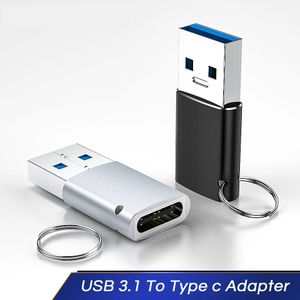 USB-C Adapter USB 3.1 Stecker auf Typ C Buchse für Laptop Samsung Note 20 S20 Ultra Xiaomi Kopfhörer USB Konverter